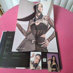 Blackpink Born Pink Album Jisoo Version CD Photobook Poster Photocards 2022